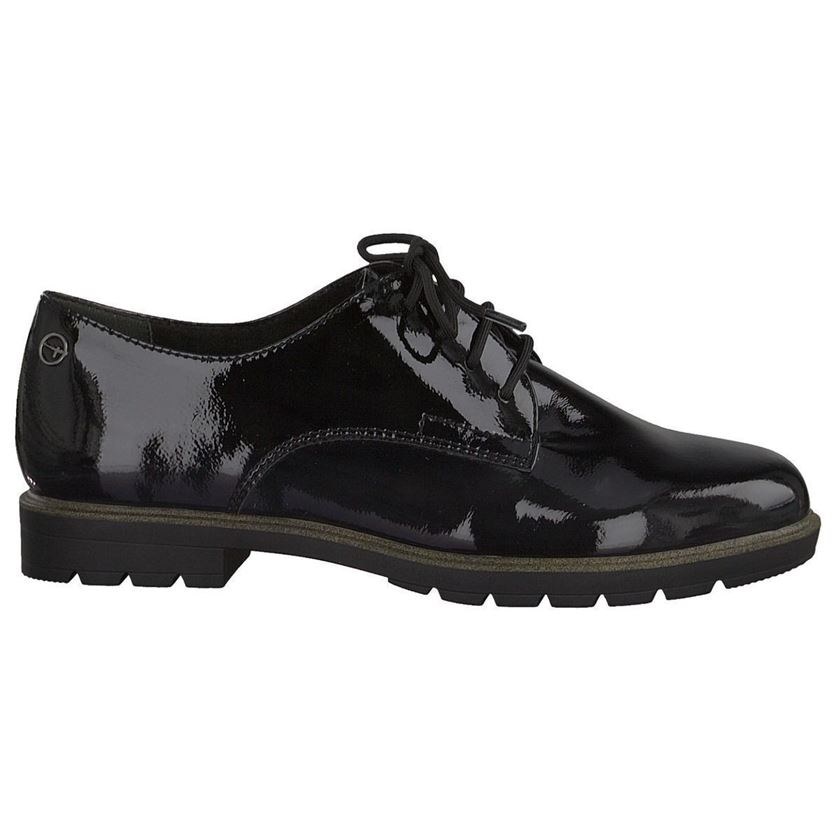 Chaussures a lacets femme Tamaris thea noir VoShoes