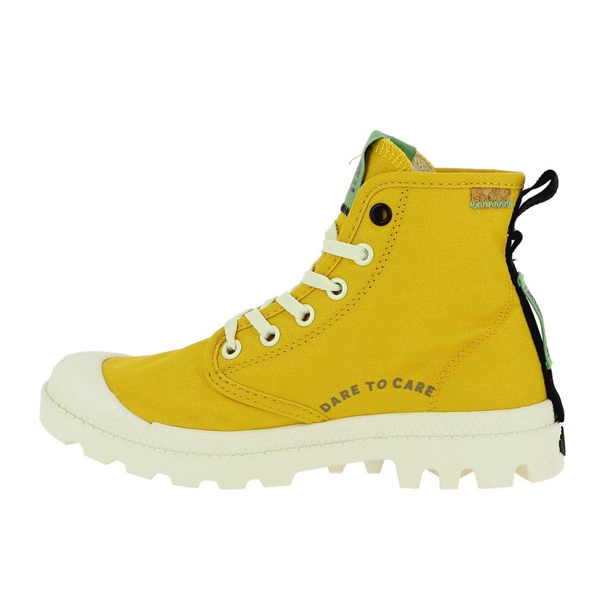 Palladium femme organic metro u jaune1768303_3 sur voshoes.com