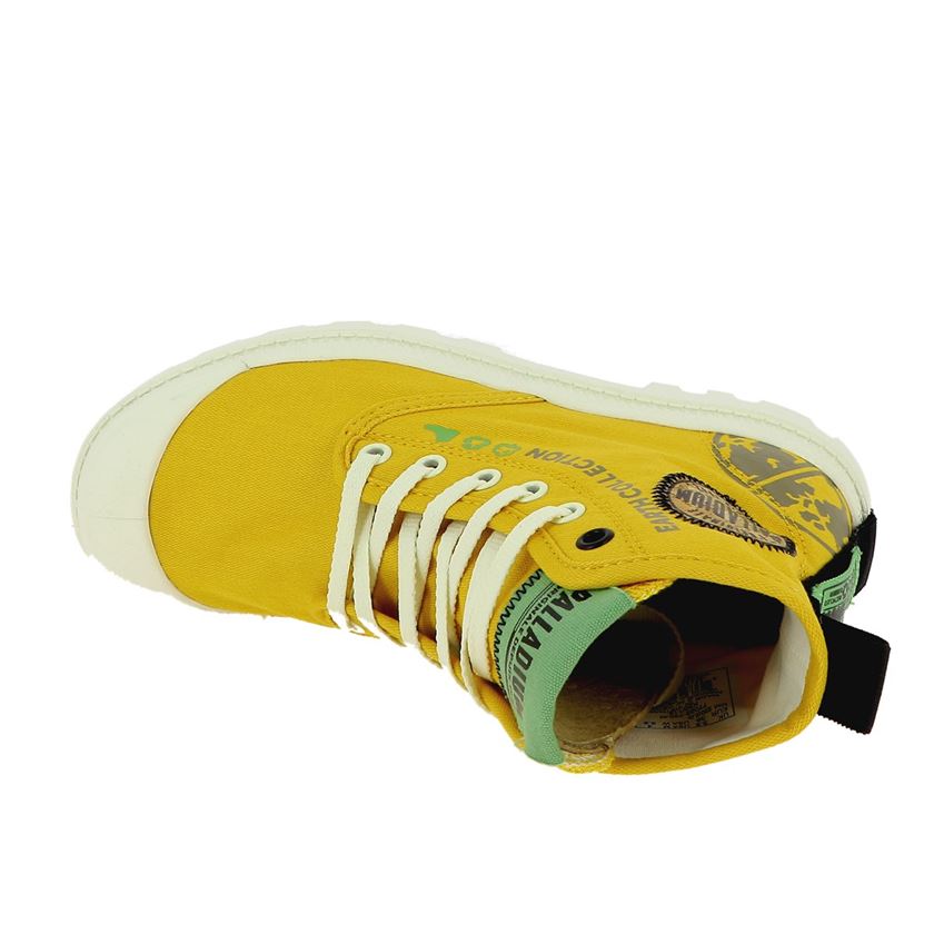 Palladium femme organic metro u jaune1768303_5 sur voshoes.com