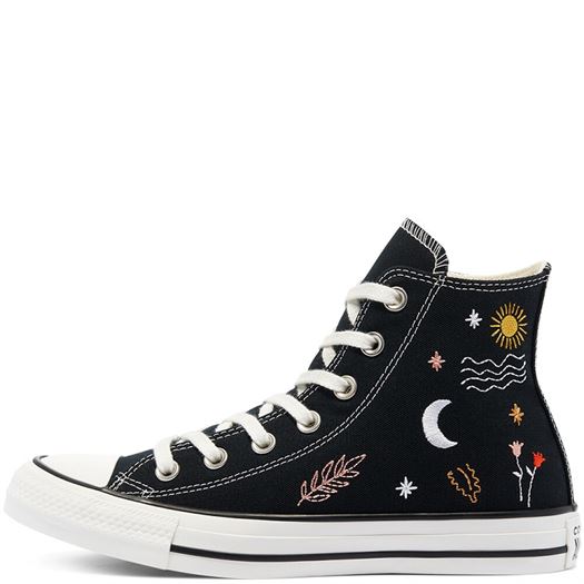 Converse femme chuck taylor all star  hi noir1768702_3 sur voshoes.com