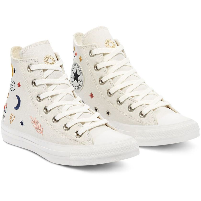 Converse femme chuck taylor all star   hi blanc1768703_3 sur voshoes.com