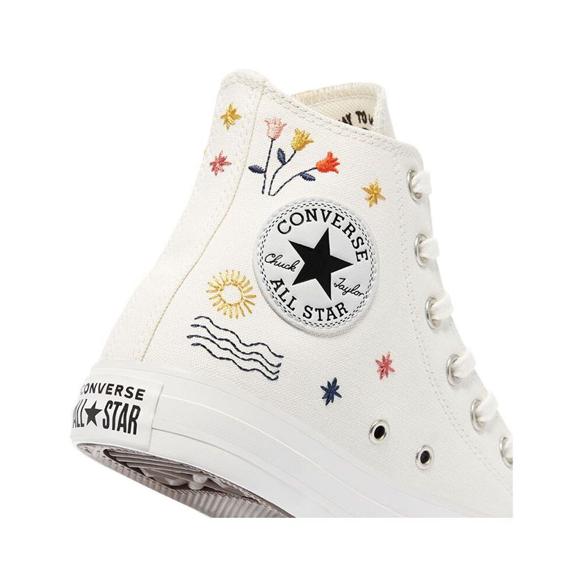 Converse femme chuck taylor all star  hi blanc1768703_4 sur voshoes.com