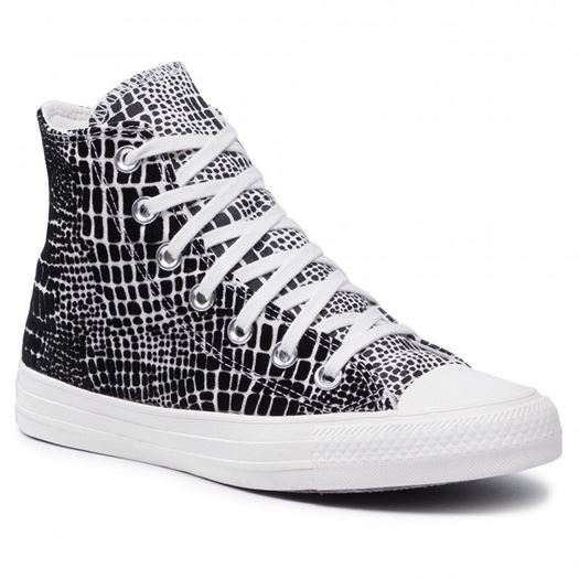 Converse femme chuck taylor all star  hi noir1768704_2 sur voshoes.com