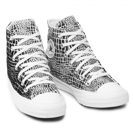 Converse femme chuck taylor all star  hi noir1768704_3 sur voshoes.com