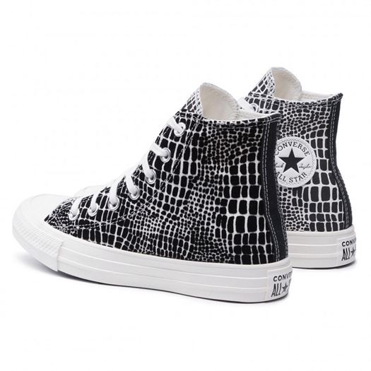 Converse femme chuck taylor all star  hi noir1768704_5 sur voshoes.com