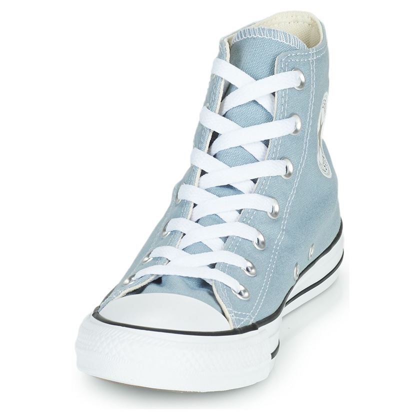 Converse femme chuck taylor all star  hi bleu1768705_4 sur voshoes.com