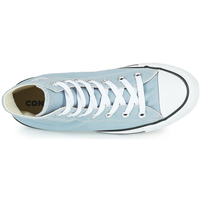 Converse femme chuck taylor all star   hi bleu1768705_6 sur voshoes.com