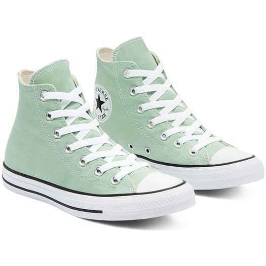 Converse femme chuck taylor all star  hi vert1768706_2 sur voshoes.com