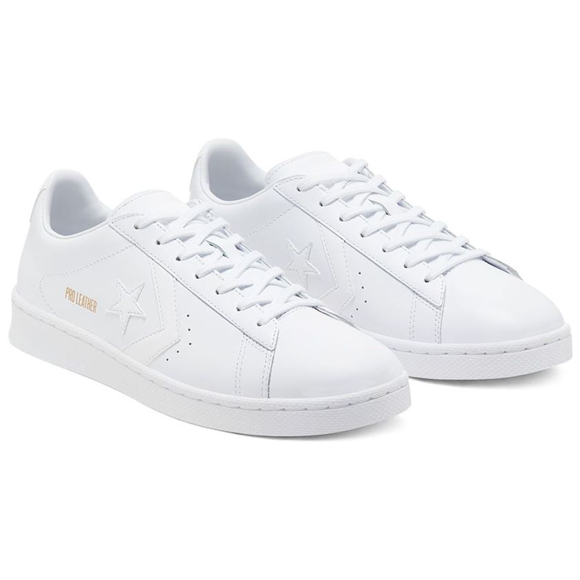 Converse homme pro leather blanc1769101_2 sur voshoes.com
