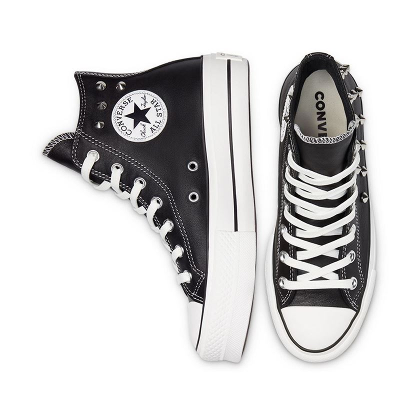 Converse femme chuck taylor all star lift   hi noir1769201_5 sur voshoes.com