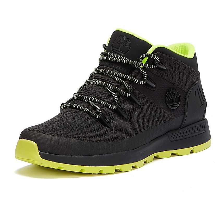 Timberland homme sprint trekker mid fabric noir1769402_2 sur voshoes.com