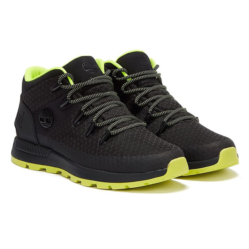 Timberland garcon sprint trekker mid fabric noir1769402_3 sur voshoes.com