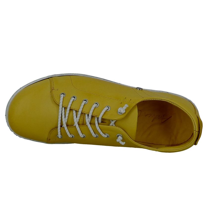 Andrea conti femme da. sneaker jaune1770804_6 sur voshoes.com