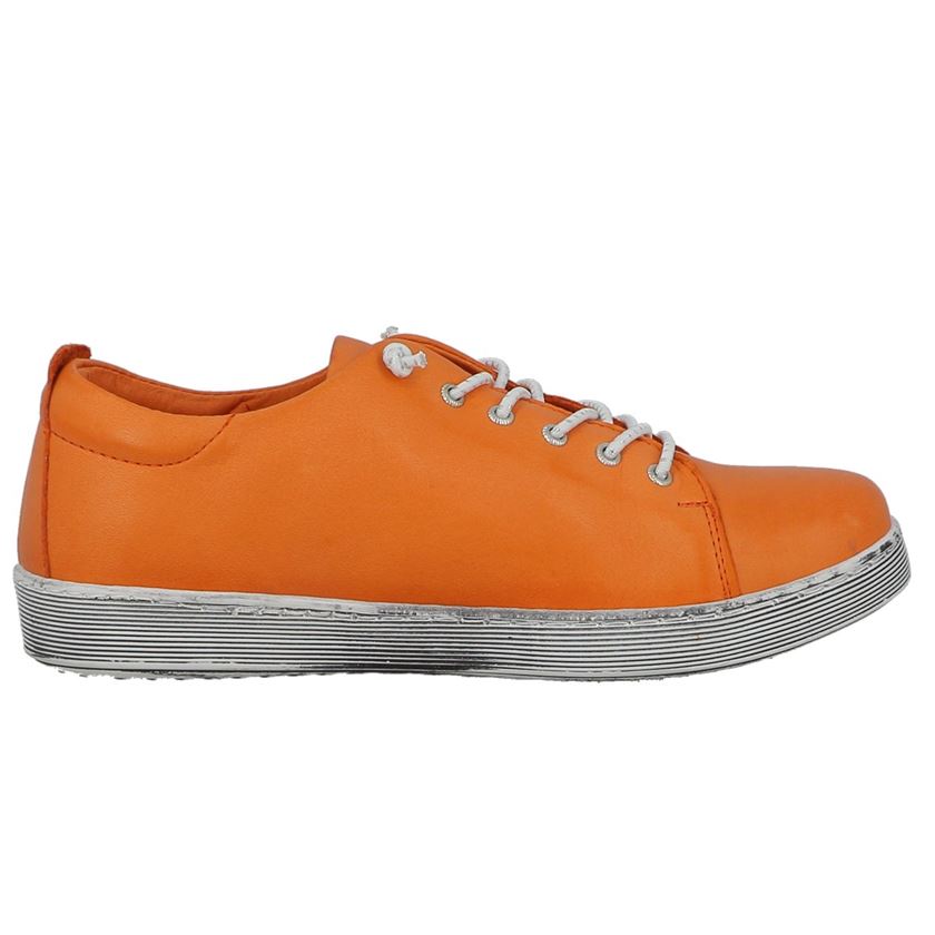 femme Andrea conti femme da. sneaker orange