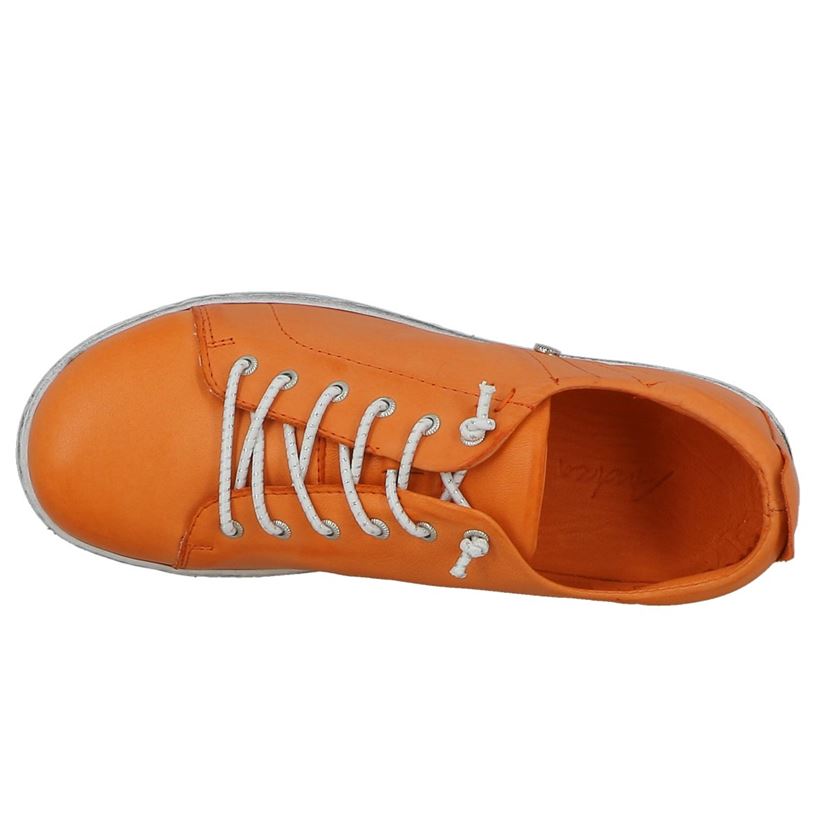 Andrea conti femme da. sneaker orange1770805_6 sur voshoes.com