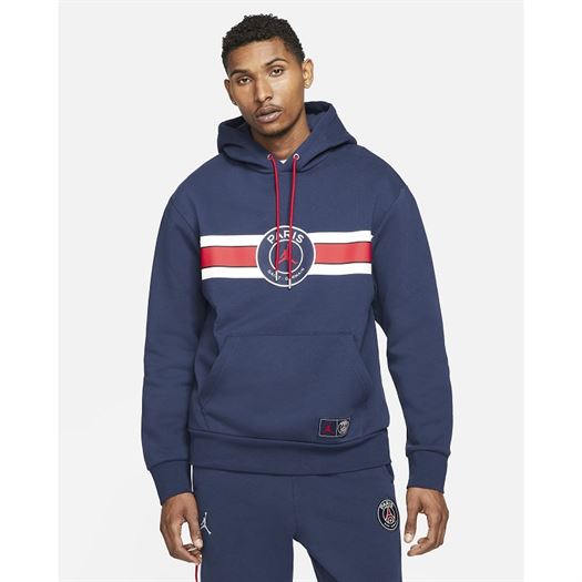 homme Jordan homme psg fleece po21 bleu