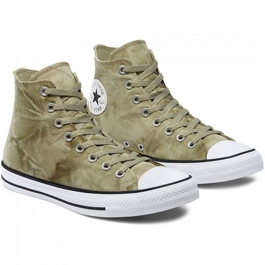 Converse homme chuck taylor all star  hi vert1773801_2 sur voshoes.com