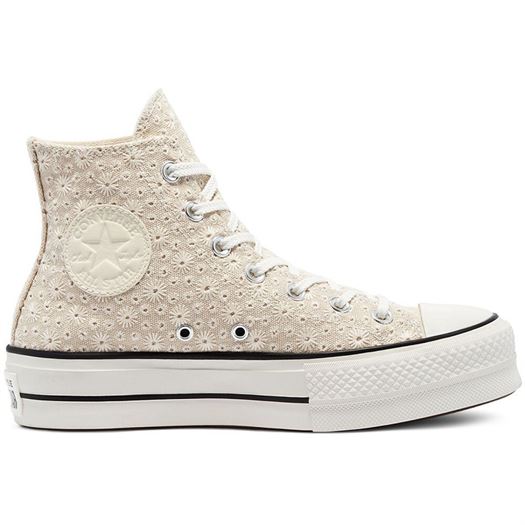 femme Converse femme chuck taylor all star lift beige