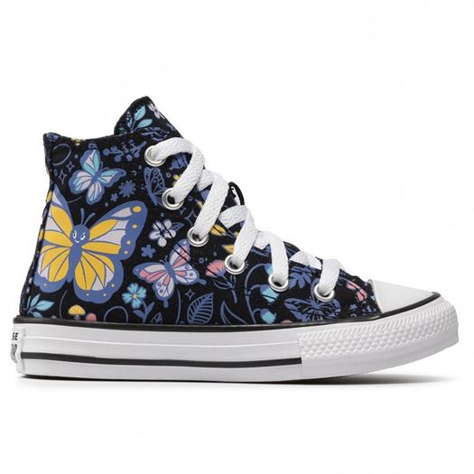 fille Converse fille chuck taylor all star hi noir