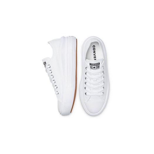 Converse femme chuck taylor ox move blanc1775201_3 sur voshoes.com