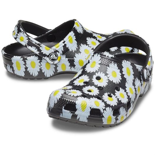 Crocs femme classic vacay vibes clog noir1775401_3 sur voshoes.com