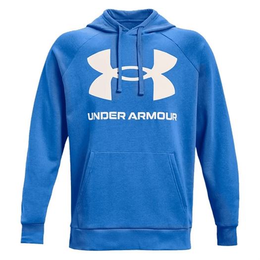 homme Under armour homme ua rival fleece big logo bleu