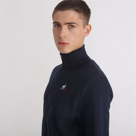 Le coq sportif homme ess fz sweat n°3 bleu1778001_5 sur voshoes.com