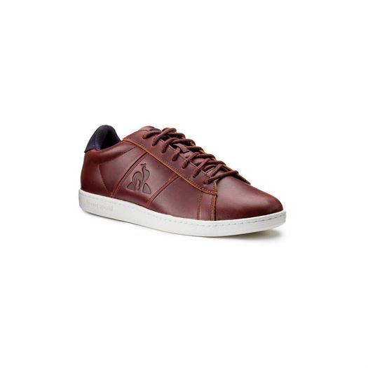 Le coq sportif homme master court classic marron1778402_2 sur voshoes.com