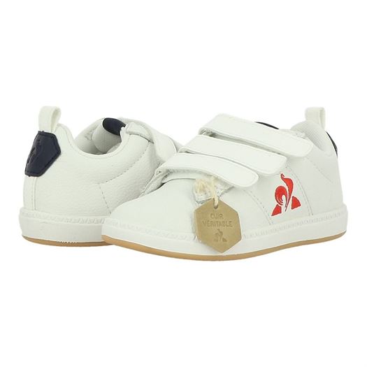 Le coq sportif garcon court classic ps bbr blanc1778601_6 sur voshoes.com