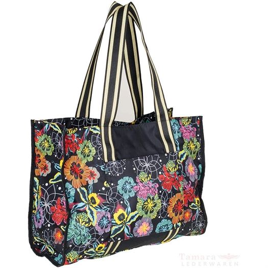 Desigual femme bolso inflight foldable noir1782401_4 sur voshoes.com