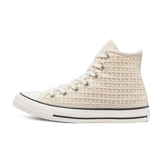 Converse femme ctas all star hi beige1784301_3 sur voshoes.com