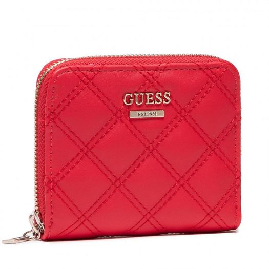 femme Guess femme cessily slg small zip around rouge