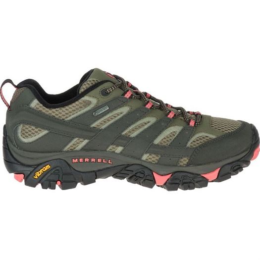 femme Merrell femme moab 2.0 low gtx ld vert