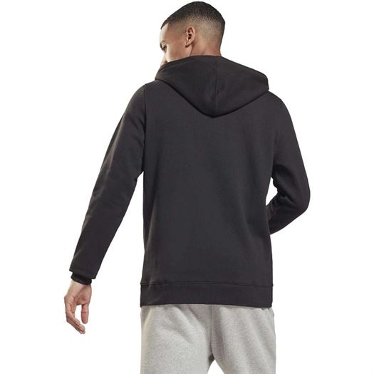 Reebok homme m nsw club hoodie fz bb noir1786101_2 sur voshoes.com