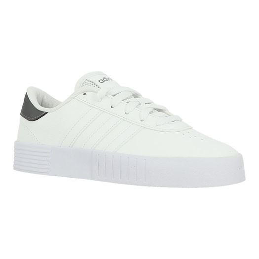 Adidas femme court bold blanc1789601_2 sur voshoes.com