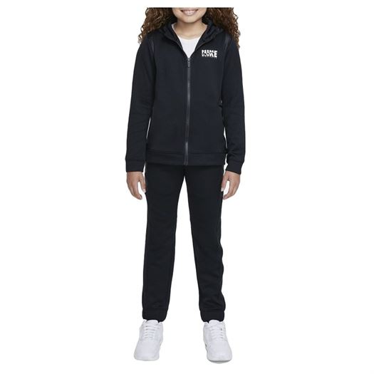 fille Nike fille u nsw wvn ovly tracksuit noir