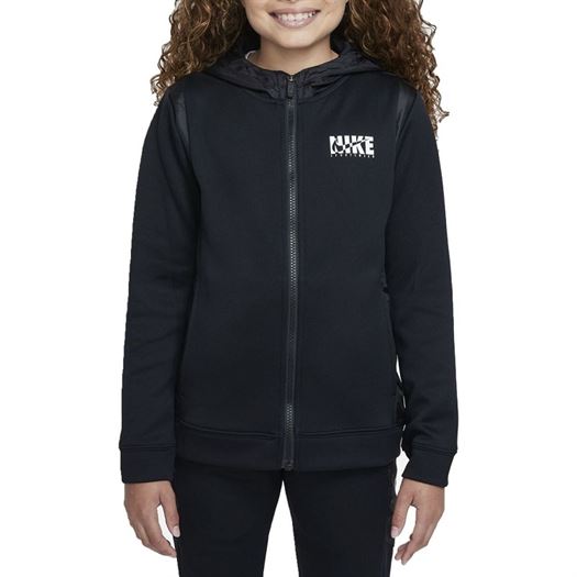 Nike fille u nsw wvn ovly tracksuit noir1794001_3 sur voshoes.com