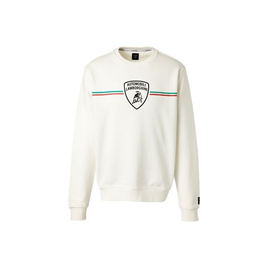 homme Lamborghini homme felpe blanc