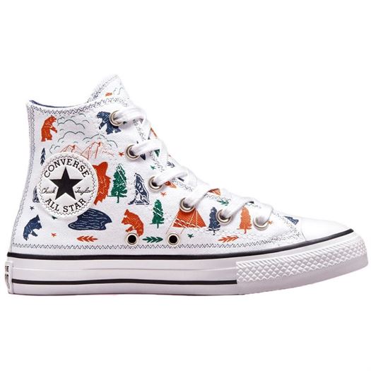 fille Converse fille ctas hi 21 blanc