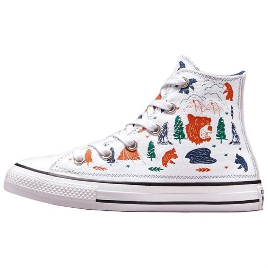 Converse fille ctas hi 21 blanc1805702_3 sur voshoes.com