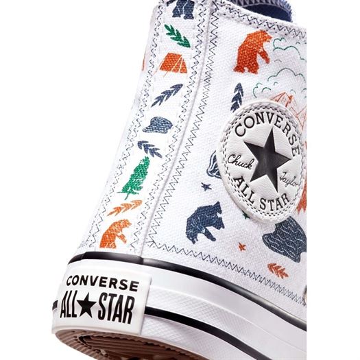 Converse fille ctas hi 21 marron1805702_5 sur voshoes.com