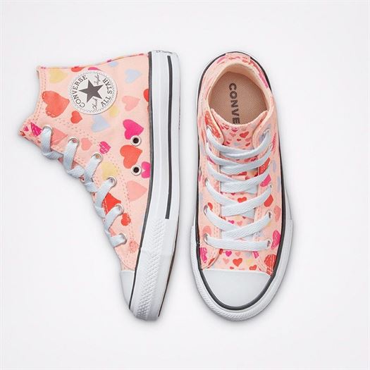 Converse fille ctas hi storm 21 rose1805801_4 sur voshoes.com