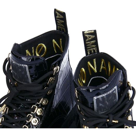 No name femme kross low boots patent kr noir1809601_4 sur voshoes.com