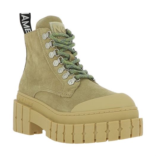 No name femme kross low boots suede beige1809801_2 sur voshoes.com