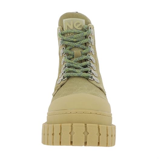 No name femme kross low boots suede beige1809801_4 sur voshoes.com