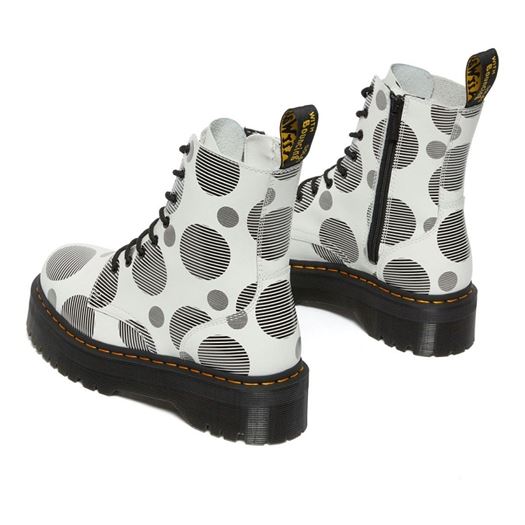 Dr martens femme jadon polka blanc1839702_3 sur voshoes.com