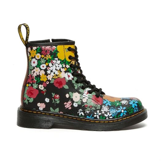 fille Dr martens fille 1460 floral j multicolore