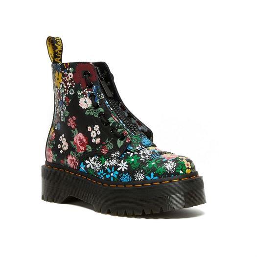 Dr martens femme sinclair floral multicolore1840501_2 sur voshoes.com