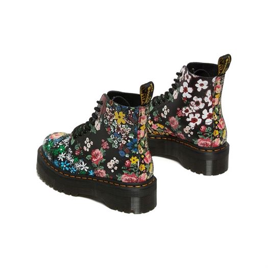 Dr martens femme sinclair floral 1840501_4 sur voshoes.com