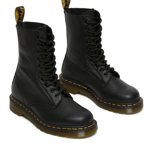 Dr martens femme 1490 virginia noir1841601_3 sur voshoes.com
